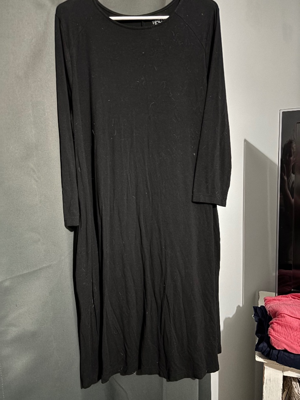 Time and Tru black dress